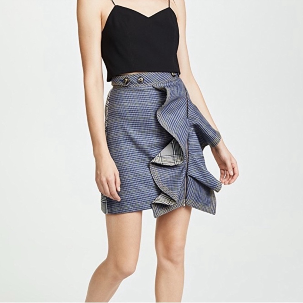 Self-Portrait Flounce Skirt Sz 6